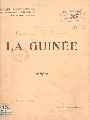 cover image of La Guinée